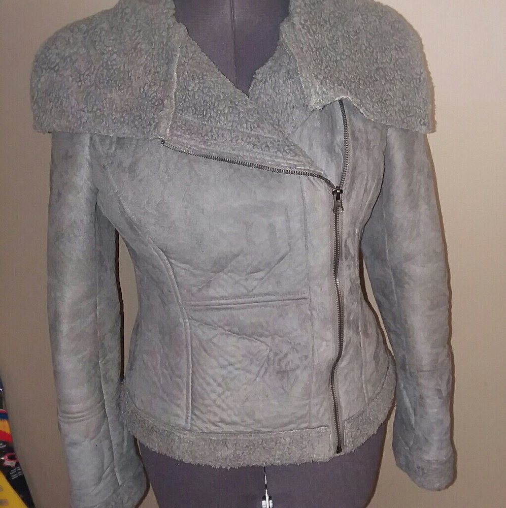 Warm soft coat